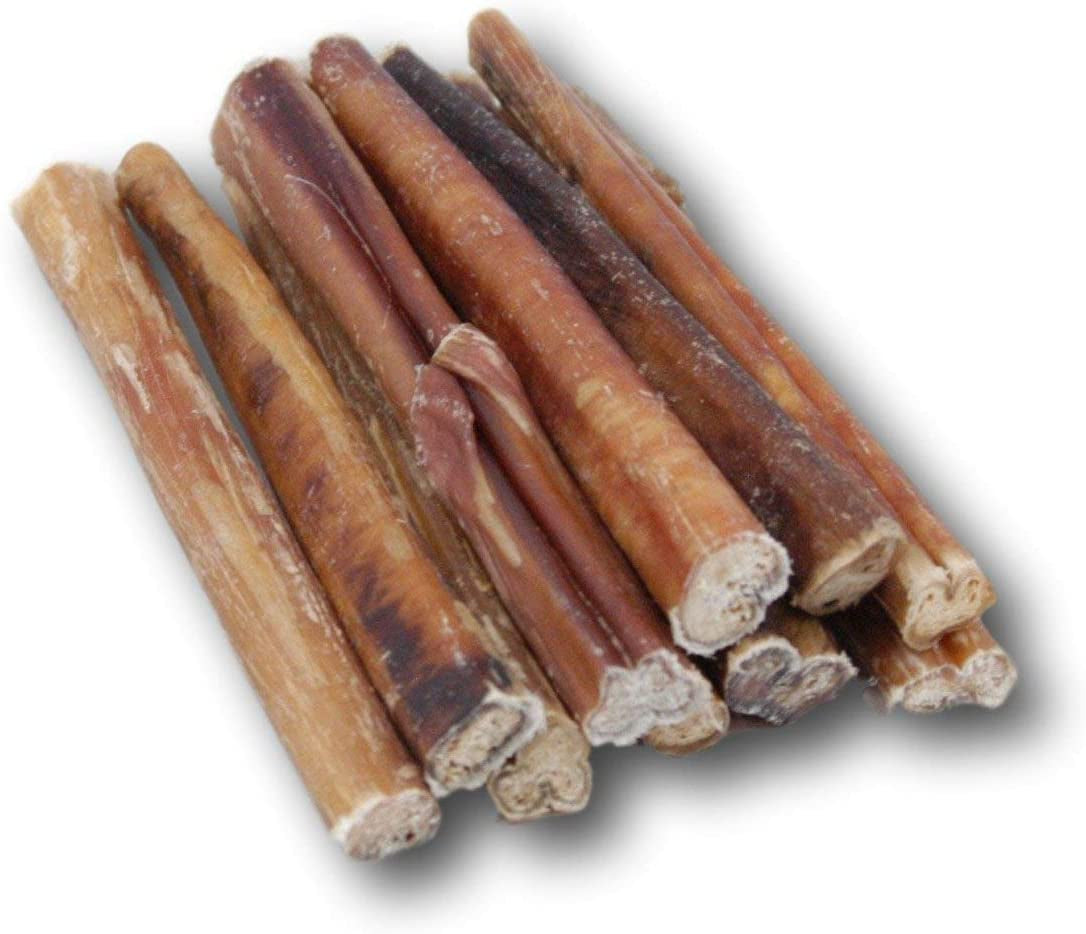 Premium Bully Sticks by Great Lakes - All Natural Dog Treats (25 Pack)